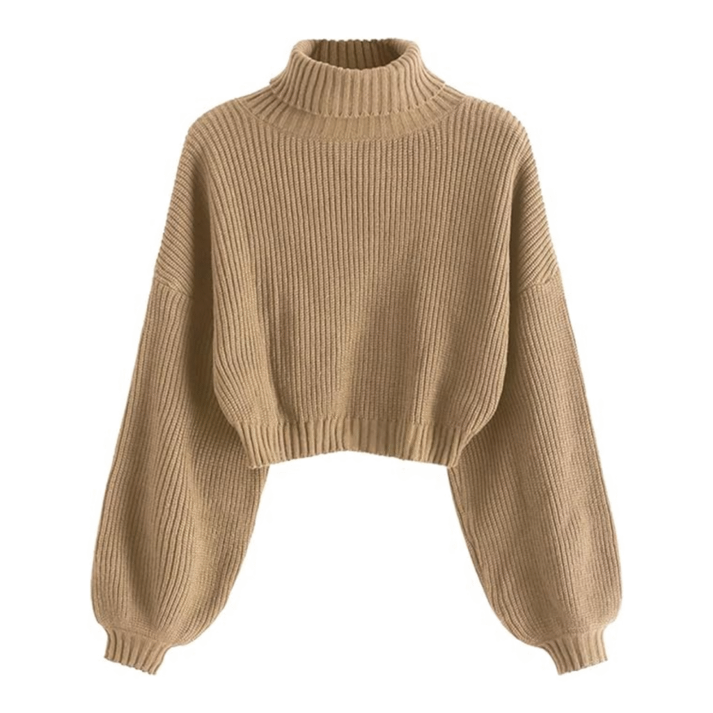 Crewneck Sweater that fits the clean girl aesthetic.