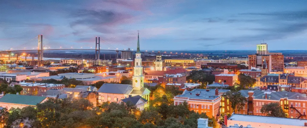 Savannah, Georgia one of the best places to visit in October in the USA
