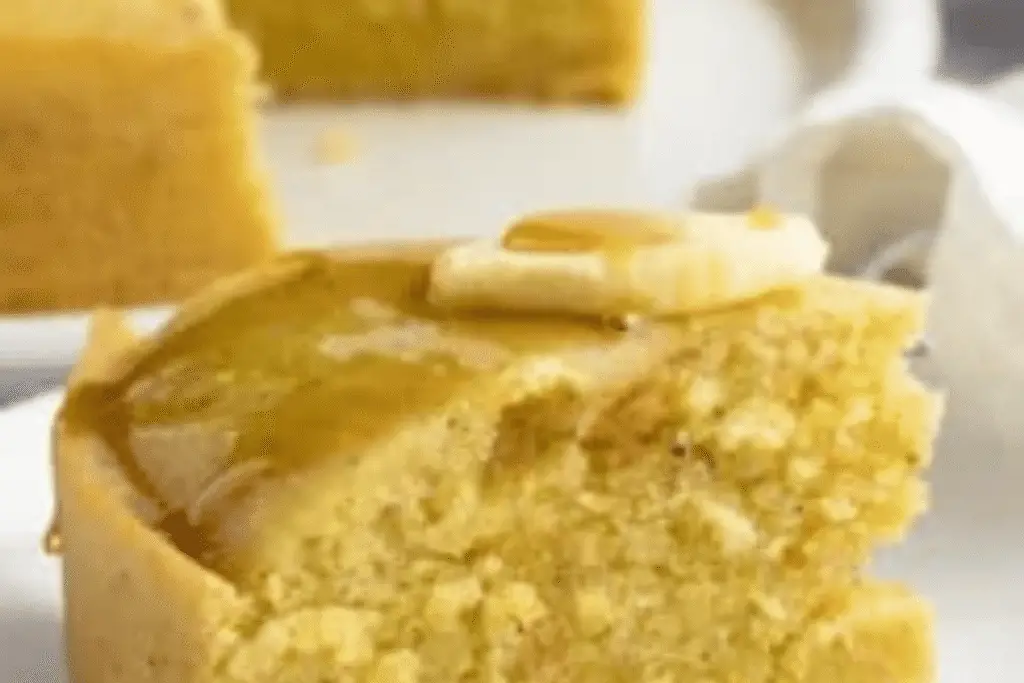 Steamed cornbread slices – soft and moist bread from Gluten Free Instant Pot Recipes.