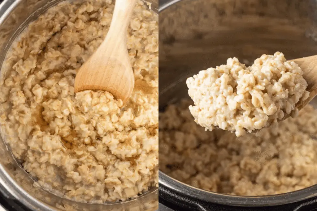 Oatmeal breakfast bowl with fruit toppings – simple and nourishing Gluten Free Instant Pot Recipes.